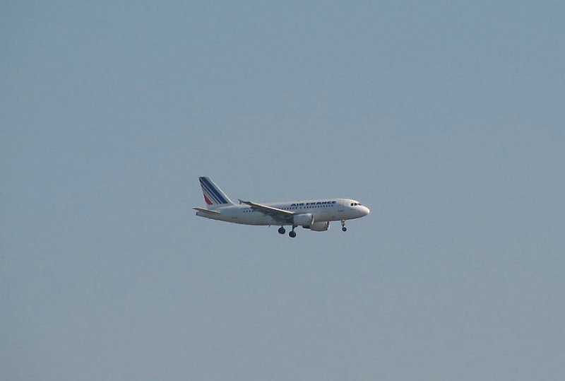 A319 der Air France in Mnchen (08.04.2006)