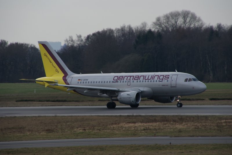 A319 der Germanwings beim Start