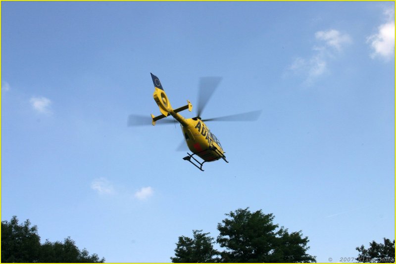 Abflug von Christoph 8.  Wanne-Eickel 12.08.2007