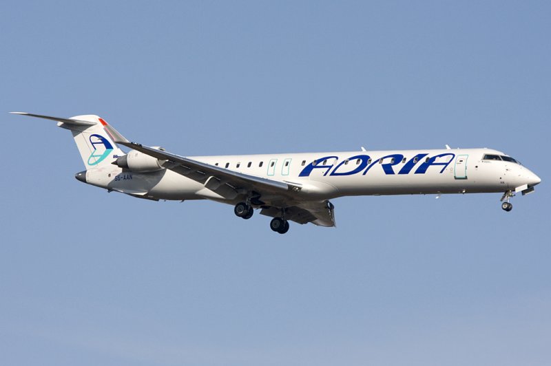 Adria Airways, S5-AAN, Bombardier, CRJ-900, 21.03.2009, FRA, Frankfurt, Germany
