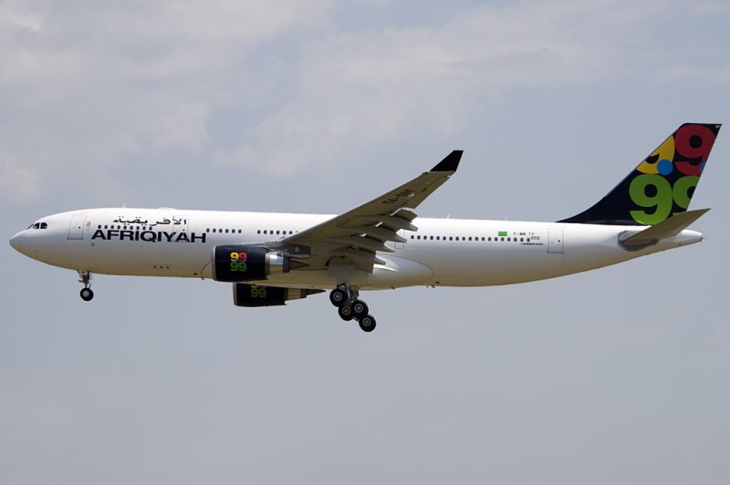 Afriqiyah Airways, 5A-ONF, Airbus, A330-202, 17.06.2009, TLS, Toulouse, France 

