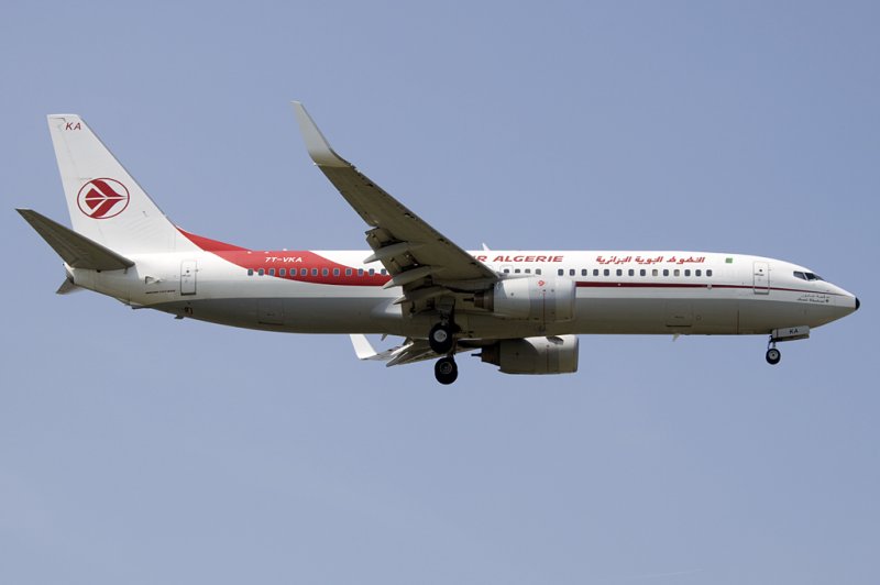 Air Algerie, 7T-VKA, Boeing, B737-8D6, 17.06.2009, TLS, Toulouse, France 
