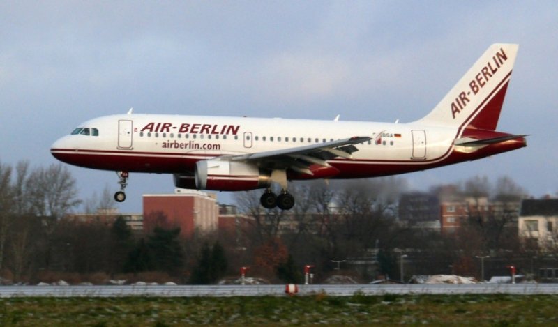 Air Berlin 319 D-ABGA Berlin TXL November 2008
