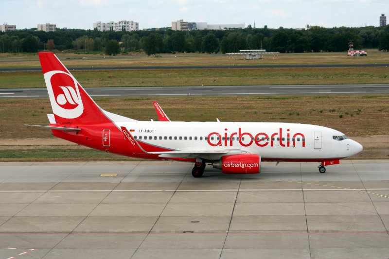 Air Berlin B 767-76N D-ABBT am 14.08.2009 auf dem Flughafen Berlin-Tegel