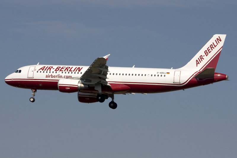 Air Berlin, D-ABDJ , Airbus, A320-214, 21.03.2009, FRA, Frankfurt, Germany

