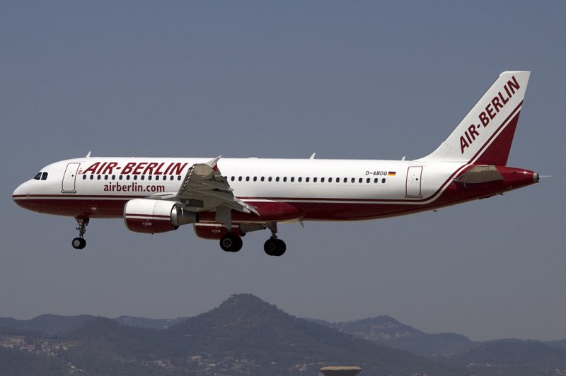 Air Berlin, D-ABDQ, Airbus, A320-214, 13.06.2009, BCN, Barcelona, Spain 

