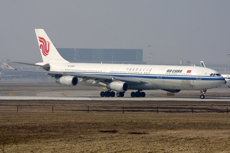 Air China, B-2387, Airbus, A340-313X, 28.02.2009, MXP, Mailand-Malpensa, Italy 

