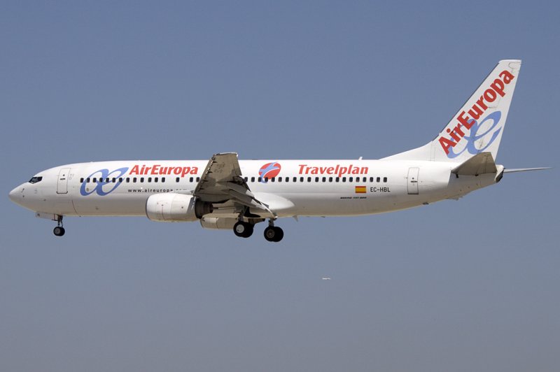 Air Europa, EC-HBL, Boeing, B737-85P, 13.06.2009, BCN, Barcelona, Spain 

