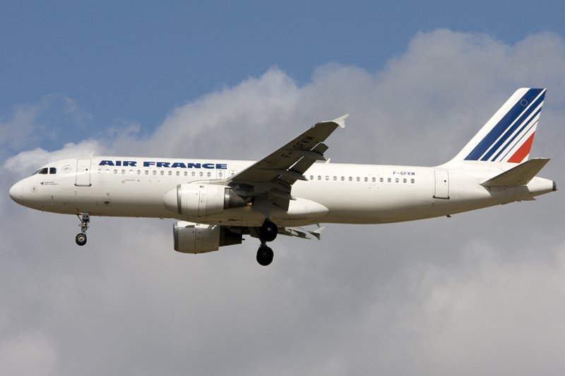 Air France, F-GFKM, Airbus, A320-111, 29.03.2009, CDG, Paris-Charles de Gaulle, France

