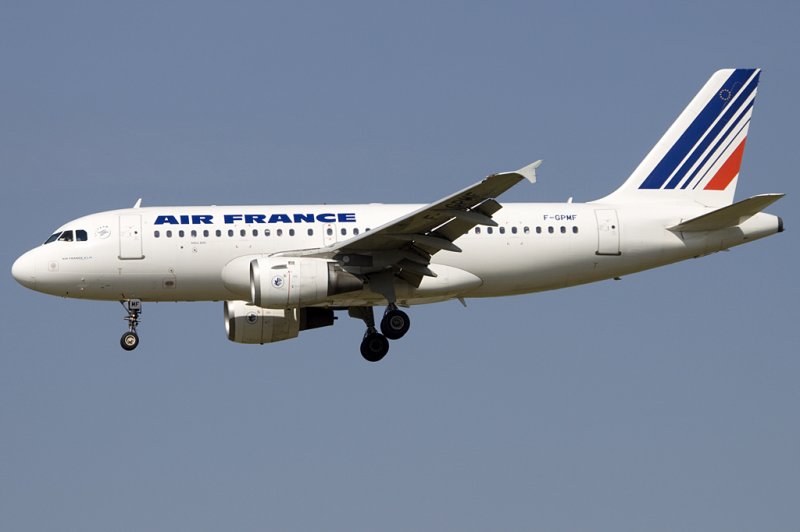 Air France, F-GPMF, Airbus, A319-113, 17.06.2009, TLS, Toulouse, France 

