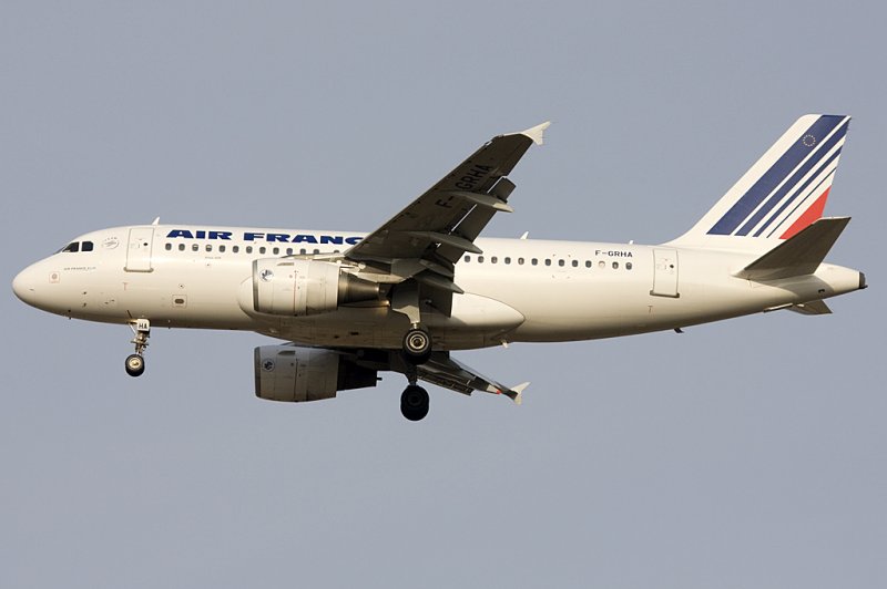 Air France, F-GRHA, Airbus, A319-111, 18.03.2009, BSL, Basel, Switzerland 

