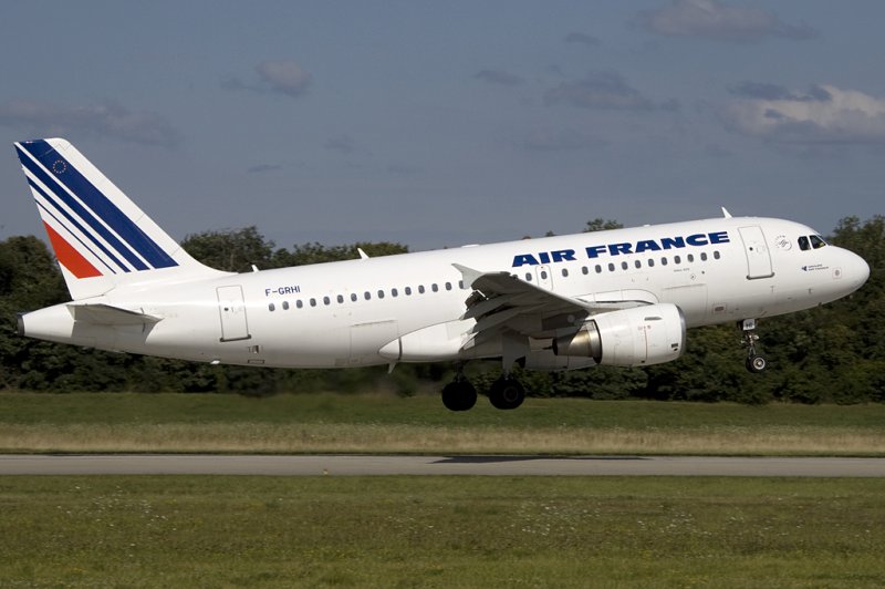 Air France, F-GRHI, Airbus, A319-111, 30.07.2009, BSL, Basel, Switzerland

