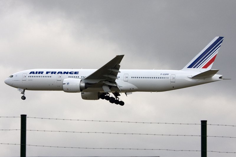 Air France, F-GSPP, Boeing, B777-228ER, 29.03.2009, CDG, Paris-Charles de Gaulle, France

