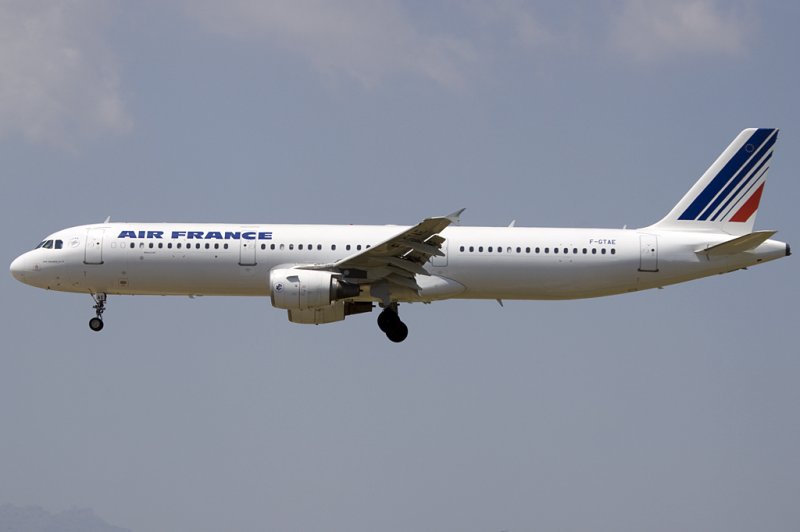 Air France, F-GTAE, Airbus, A321-211, 21.06.2009, BCN, Barcelona, Spain 

