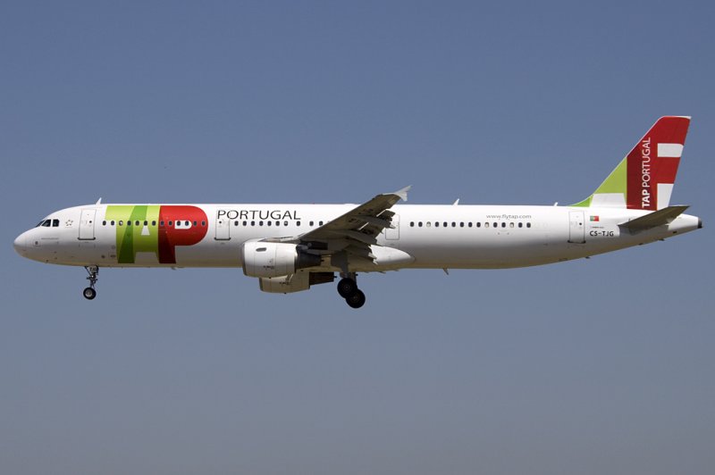 Air Portugal, CS-TJG, Airbus, A321-211, 13.06.2009, BCN, Barcelona, Spain 

