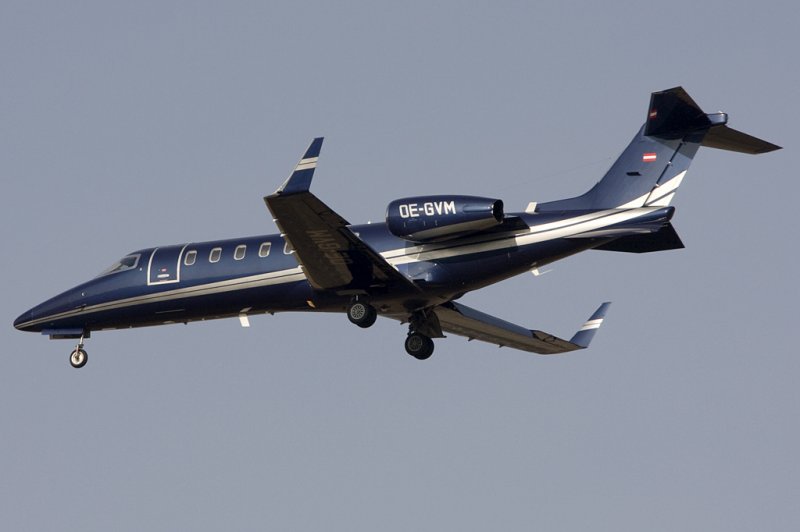 Avcon Jet, OE-GVM, Bombardier, Learjet 45, 18.03.2009, BSL, Basel, Switzerland 

