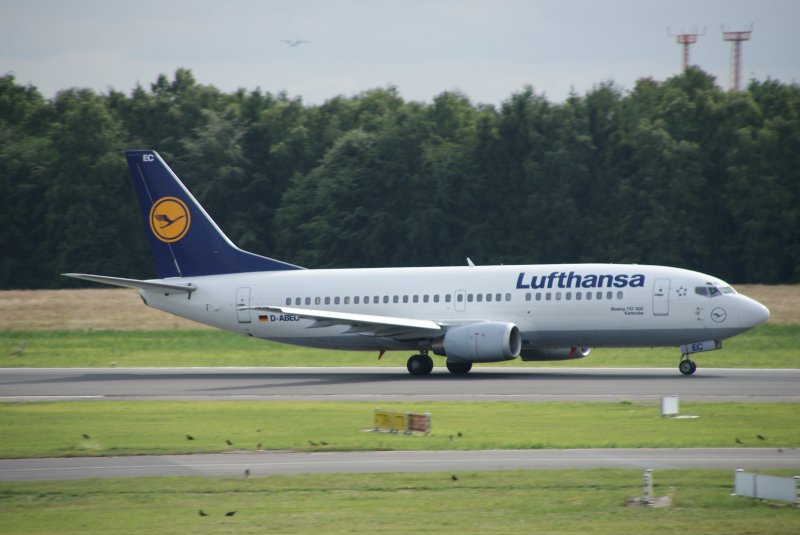 B737-300 der Lufthansa (D-ABEC) beim Start