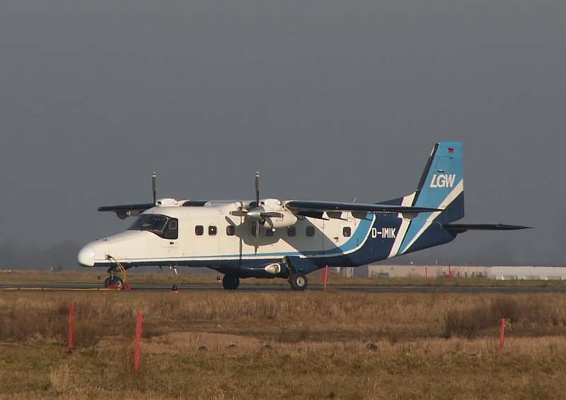 Bei eisiger Klte wartet diese Dornier auf ihren nchsten Einsatz. Das Foto stammt vom 19.12.2007
