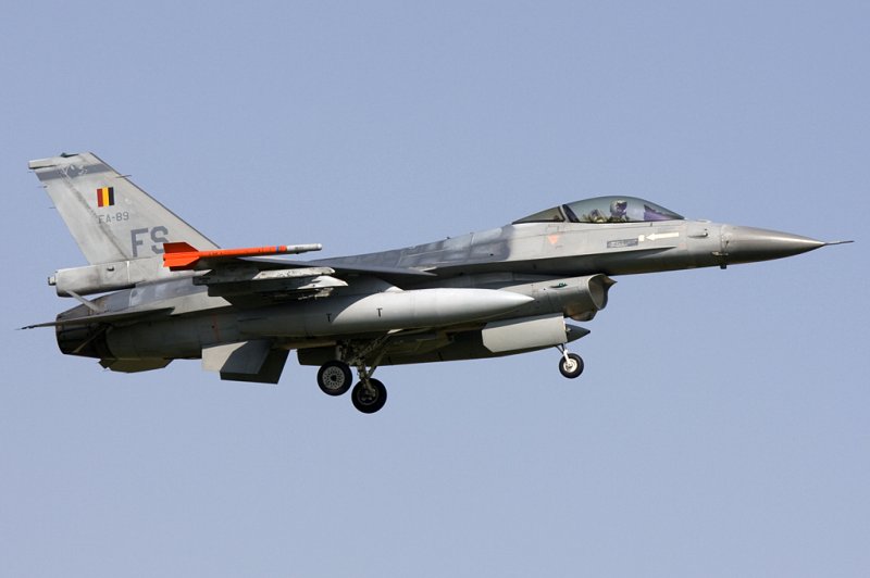 Belgium - Air Force, FA-89, Sabca, F-16AM Fighting Falcon, 10.04.2009, EBFS, Florennes, Belgium 