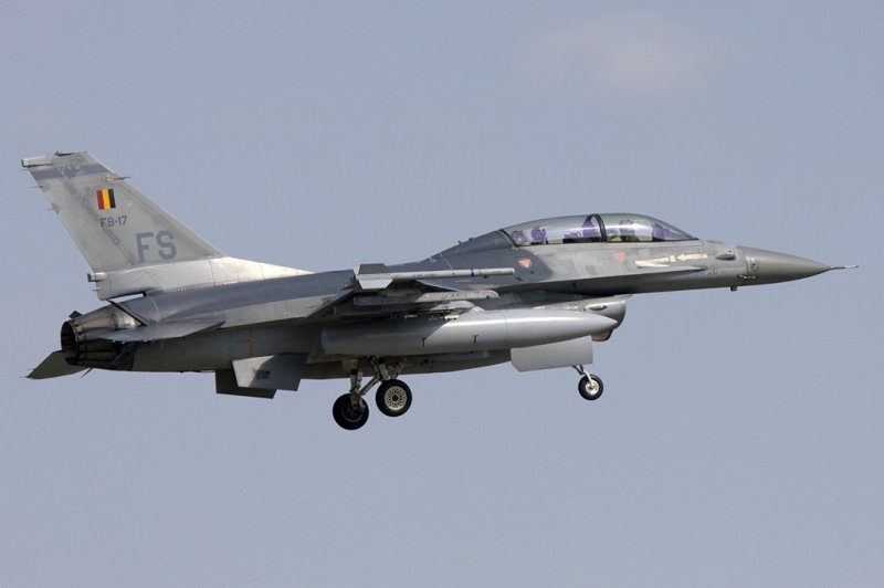Belgium - Air Force, FB-17, Sabca, F-16BM Fighting Falcon, 10.04.2009, EBFS, Florennes, Belgium 