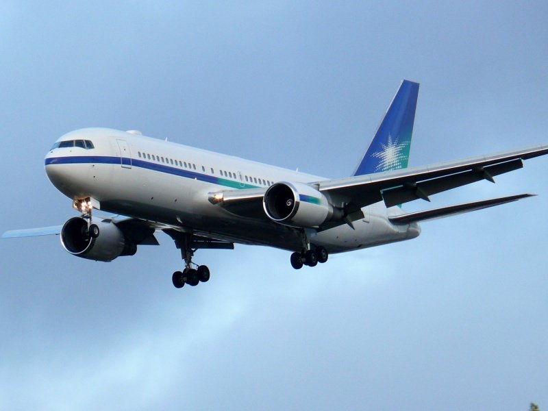 Besuch des Knigs Saudi Arabien Berlin TXL B 767-200 N767A 07.11.2007