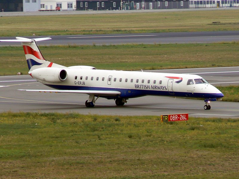 British Airways Embraer 145 G-ERJB am 16.09.2006 auf dem Flughafen Berlin-Tegel