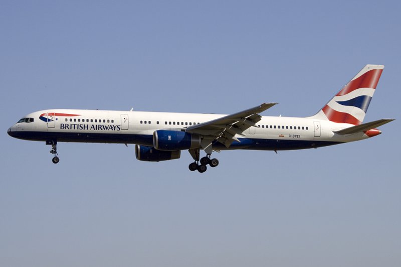 British Airways, G-BPEI, Boeing, B757-236, 13.06.2009, BCN, Barcelona, Spain 

