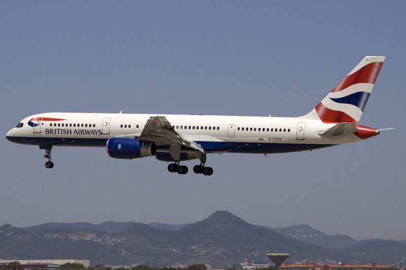 British Airways, G-CPER, Boeing, B757-236, 13.06.2009, BCN, Barcelona, Spain

