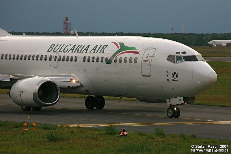 Bulgaria Air LZ-HVB / Berlin TXL