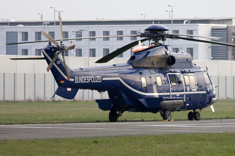 Bundespolizei, D-HEGO, Eurocopter, SA332L1 Super-Puma, 04.04.2009, EDTO, Offenburg, Germany 