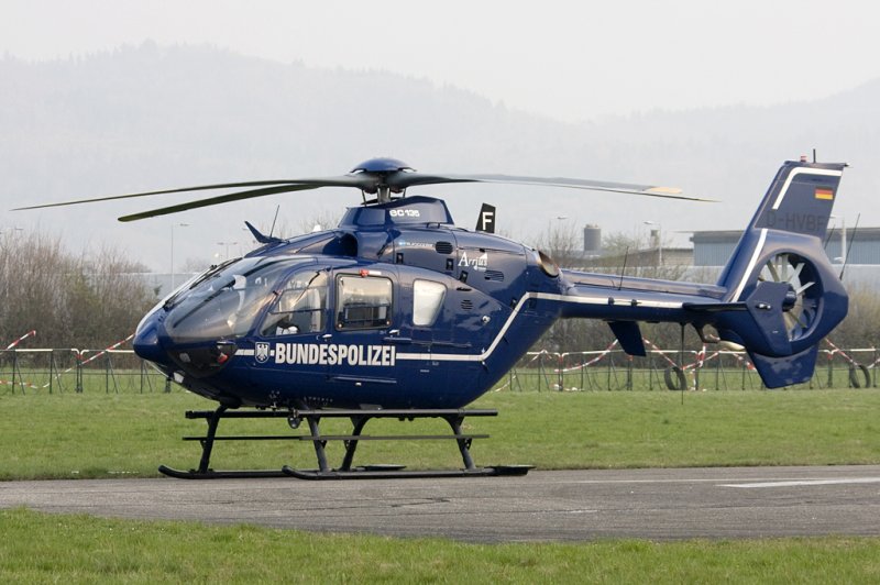 Bundespolizei, D-HVBF, Eurocopter, EC135T1, 04.04.2009, EDTO, Offenburg, Germany 
