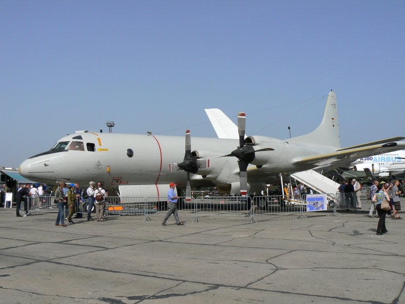 Bundeswehr Lockheed P-3C   Orion   60+01 am 30.05.2008 auf der ILA in Berlin-Schnefeld