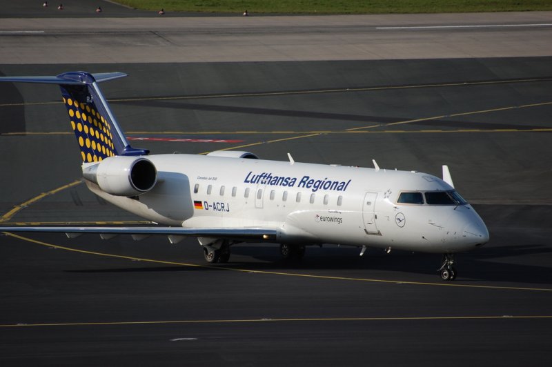 Canadair CRJ-200 Lufthansa Regional ( Eurowings )
Flughafen Dsseldorf 06.04.2008
Nikon D40 Sigma 70-300mm