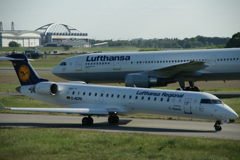 Canadair CRJ-700 der Lufthansa City Line