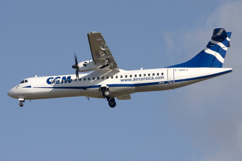 CCM, F-GRPJ, Aerospatiale, ATR-72-202, 14.02.2009, LYS, Lyon, France
