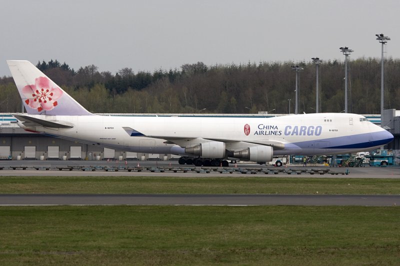 China Airlines Cargo, B-18701, Boeing, B747-409F(SCD), 10.04.2009, LUX, Luxemburg, Luxemburg

