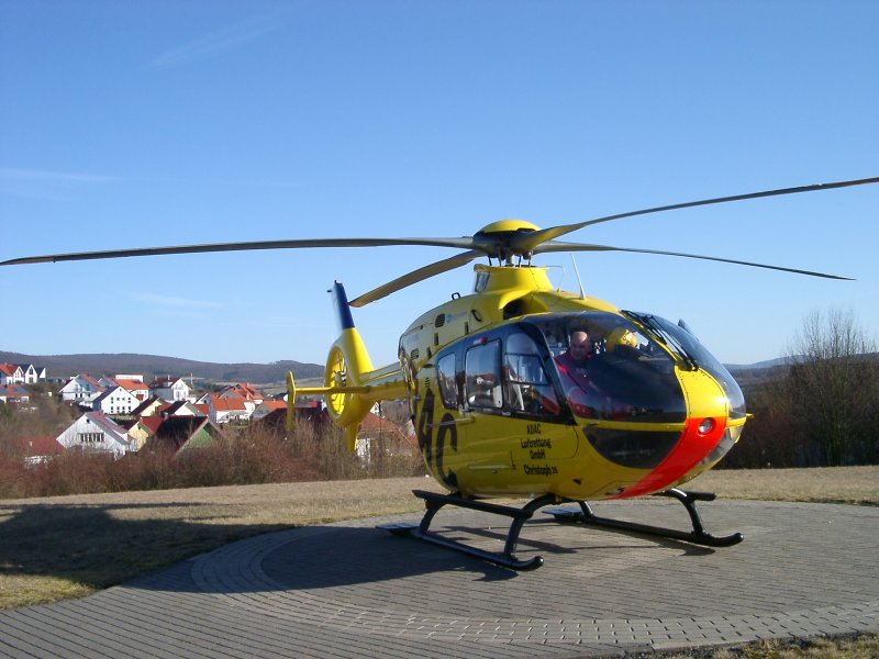 Christoph 28 ist startbereit, Aufnahme am 16.02.2008