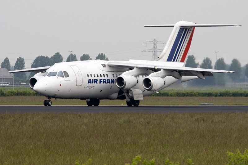 City Jet, EI-RJF, BAe, Avro RJ-85, 21.05.2009, AMS, Amsterdam, Netherlands 

