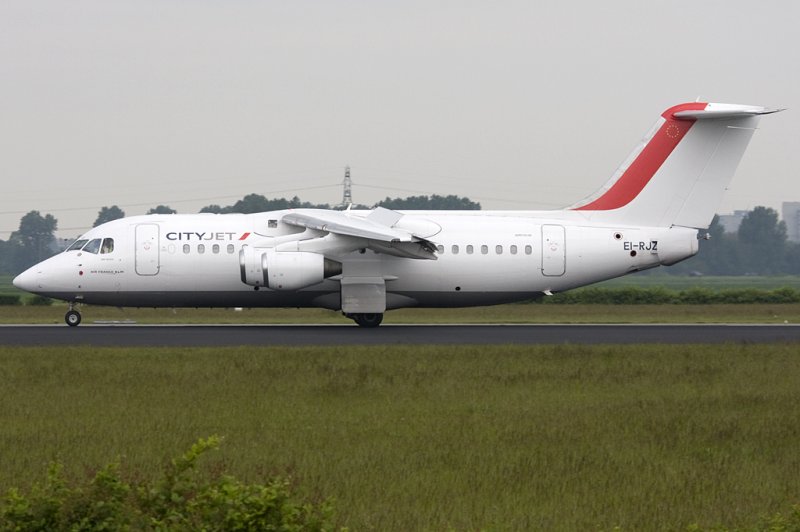 City Jet, EI-RJZ, BAe, Avro RJ-85, 21.05.2009, AMS, Amsterdam, Netherlands 

