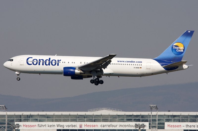 Condor, D-ABUB, Boeing, B767-330, 21.03.2009, FRA, Frankfurt, Germany 

