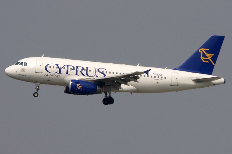Cyprus Airways, 5B-DCF, Airbus, A319-132, 01.05.2009, FRA, Frankfurt, Germany 

