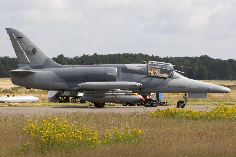 Czech - Air Force, 6053, Aero L-159A, 17.07.2007, EBBL, Kleine-Brogel, Belgium 
