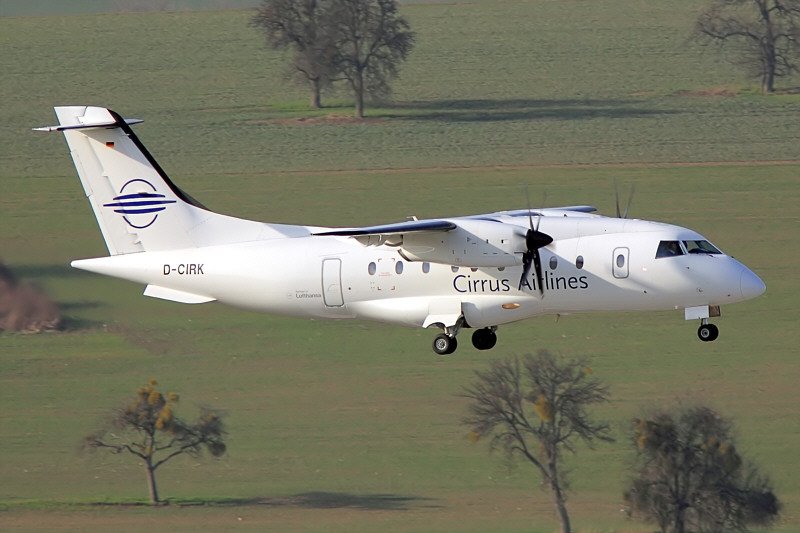 D-CIRK, Do328-110, Saarbrcken EDDR/SCN, 17.03.09 short final RW09 (EOS50D + EF-L F1:4.0 300)