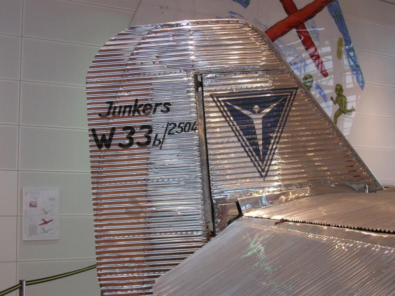 Das Seitenruder der  Bremen . Foto: 03.11.2008