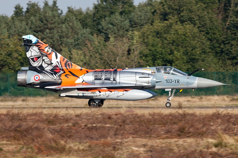 Dassault Mirage 2000C 91/France-Air Force/Kleine Brogel/Belgien/19.09.09