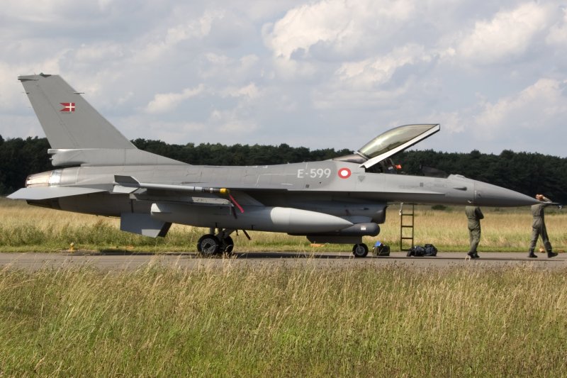 Denmark - Air Force, Sabca, E-599, F-16AM Fighting Falcon, 17.07.2007, EBBL, Kleine-Brogel, Belgium 