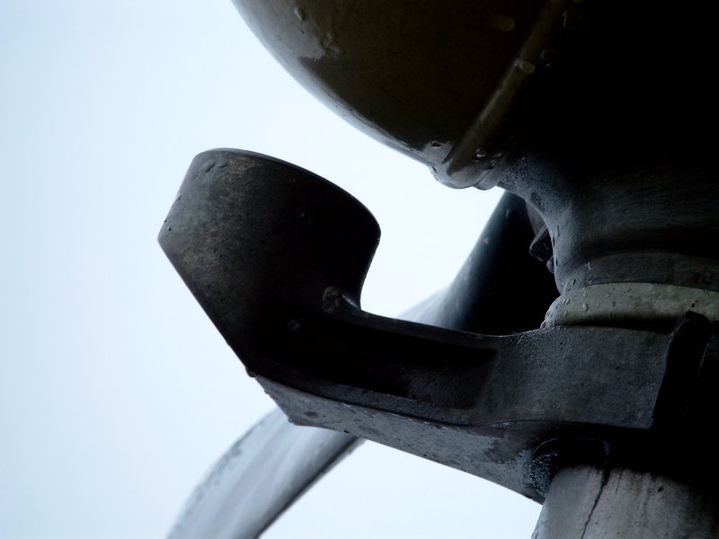 Detailaufnahme an einer Antonov An2 in Bielefeld