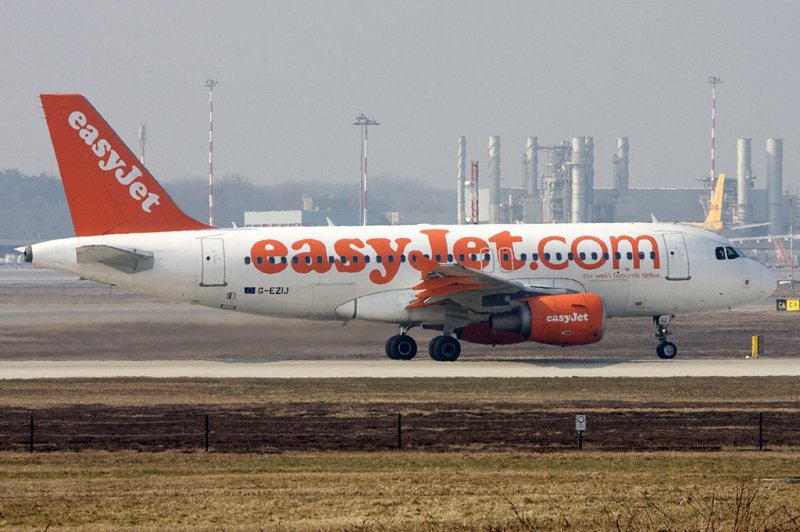 Easy Jet, G-EZIJ, Airbus, A319-111, 28.02.2009, MXP, Mailand-Malpensa, Italy
