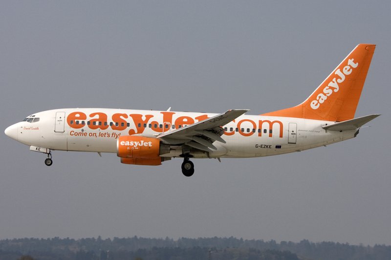 Easy Jet, G-EZKE, Boeing, B737-73V, 13.04.2009, ZRH, Zrich, Switzerland 

