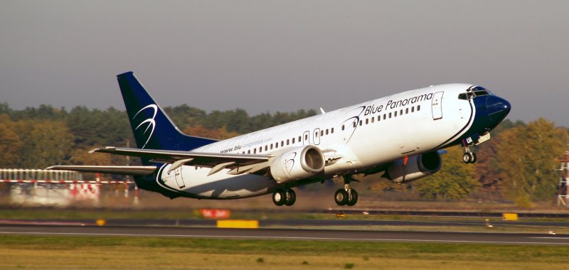 EI-CUN, Blue Panorama Airlines
Boeing 737-4K5
TXL